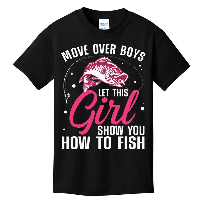 Funny Fishing Design For Fisherman Fishing Lover Kids T-Shirt