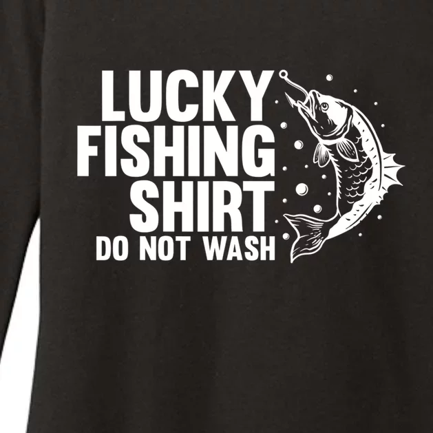 Funny Fishing Design Fisherman Fishing Womens CVC Long Sleeve Shirt