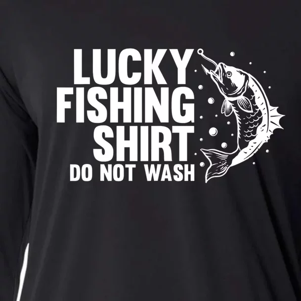 Funny Fishing Design Fisherman Fishing Cooling Performance Long Sleeve Crew