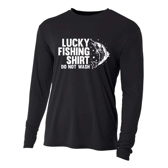 Funny Fishing Design Fisherman Fishing Cooling Performance Long Sleeve Crew