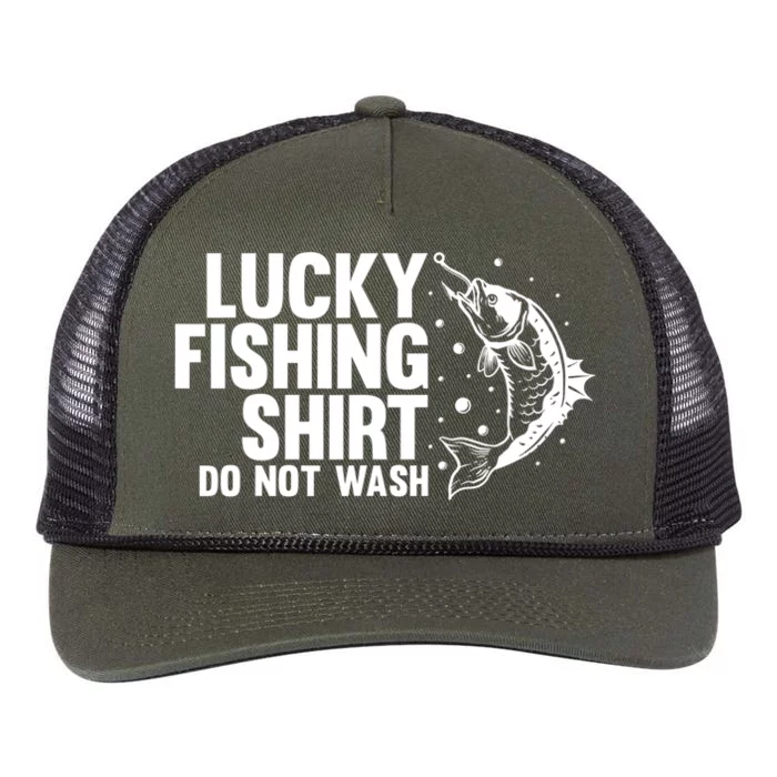 Funny Fishing Design Fisherman Fishing Retro Rope Trucker Hat Cap