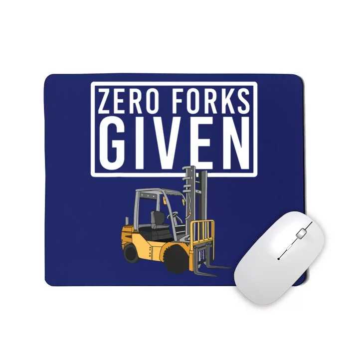 Funny Forklift Driver Art For Men Women Forklift Operator Mousepad