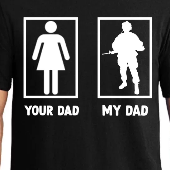 Funny Father's Day Soldier Motif Bundeswehr Gift Pajama Set