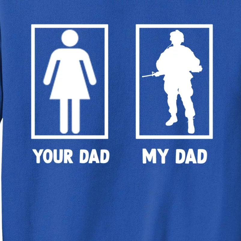 Funny Father's Day Soldier Motif Bundeswehr Gift Tall Sweatshirt