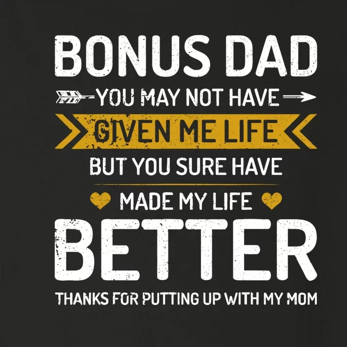 Funny FatherS Day Bonus Dad Gifts From Daughter Son Wife Toddler Long Sleeve Shirt