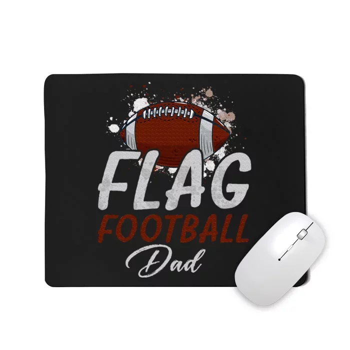 Flag Football Dad Proud Dad Of Ballers Mousepad