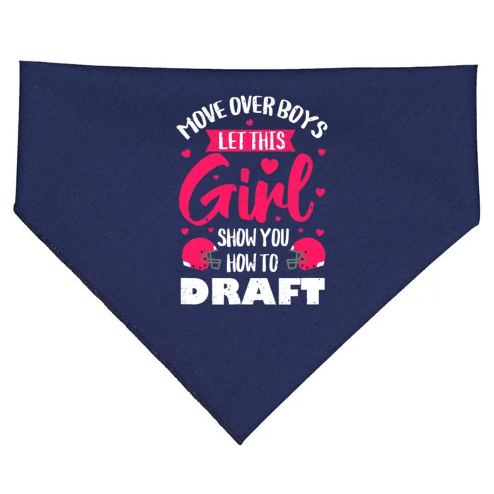 Fantasy Football Draft Party Kit Real Wo Cute Retro Sport USA-Made Doggie Bandana