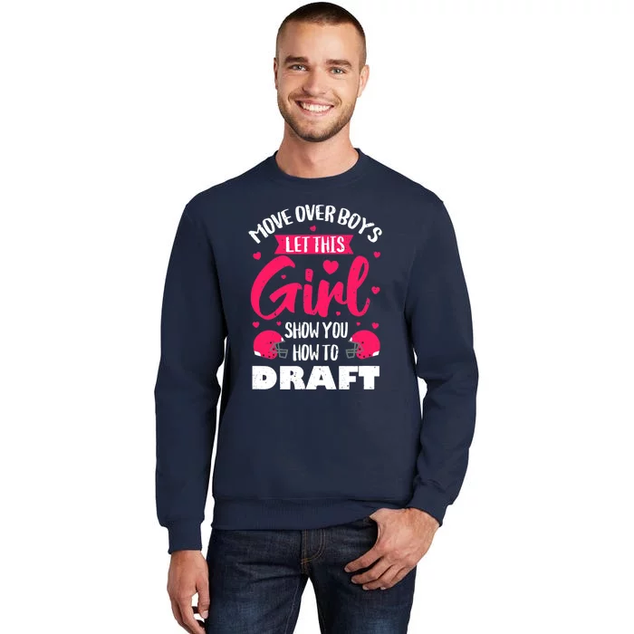 Fantasy Football Draft Party Kit Real Wo Cute Retro Sport Sweatshirt