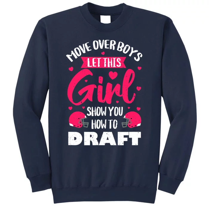 Fantasy Football Draft Party Kit Real Wo Cute Retro Sport Sweatshirt