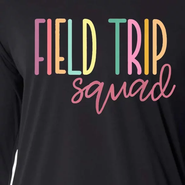 Field Fun Day Squad School Trip Vibes Cooling Performance Long Sleeve Crew