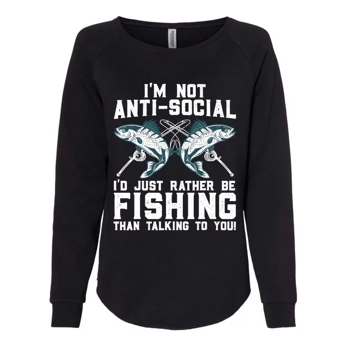 Funny Fishing Design For  Wo Fisherman Fishing Lover Womens California Wash Sweatshirt