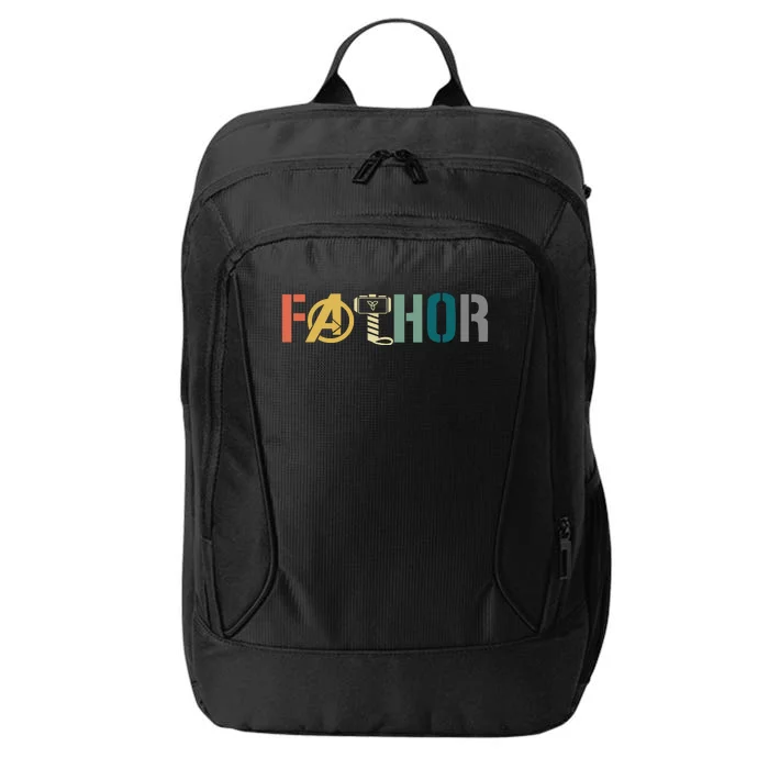 Fathor Father's Day Gift Viking Fathor Hero City Backpack