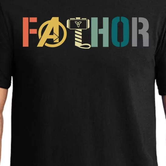 Fathor Father's Day Gift Viking Fathor Hero Pajama Set