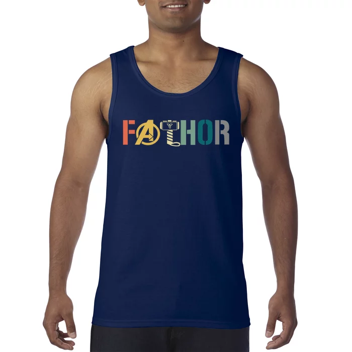 Fathor Father's Day Gift Viking Fathor Hero Tank Top