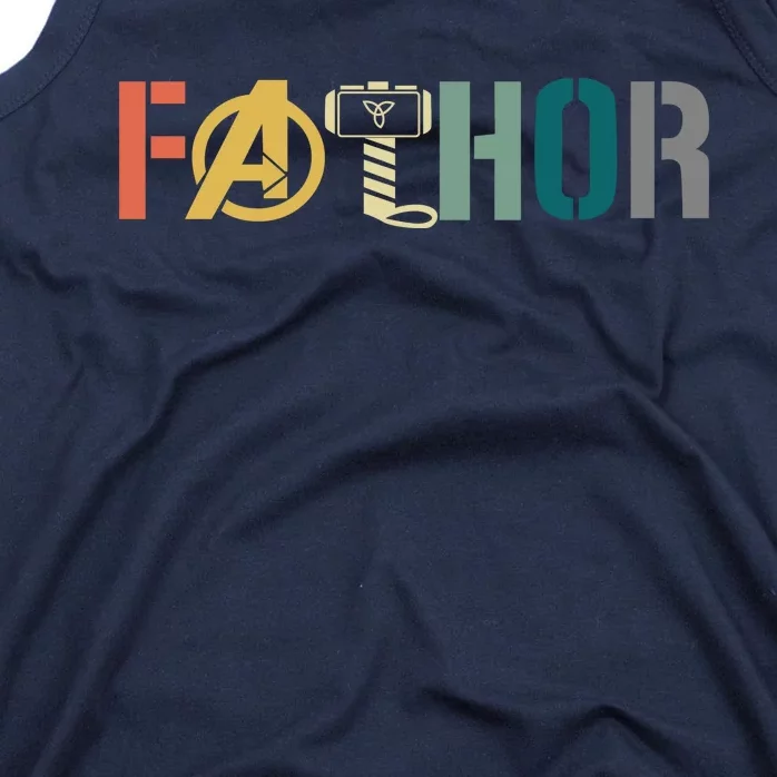 Fathor Father's Day Gift Viking Fathor Hero Tank Top