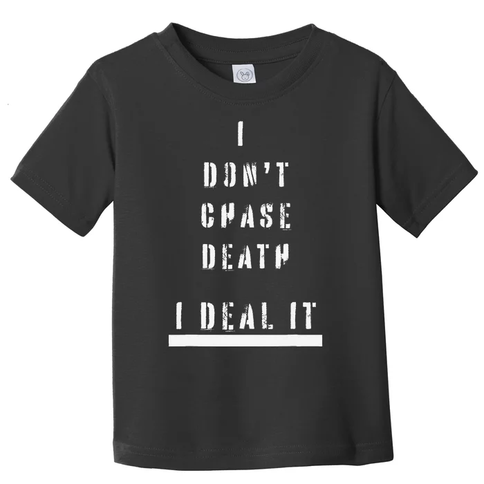 Fearless Fashion Deathly Humor Wear Bold Expression Toddler T-Shirt