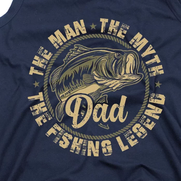 Fishings For Dad Father Day Fishing Gift For Fisherman Tank Top