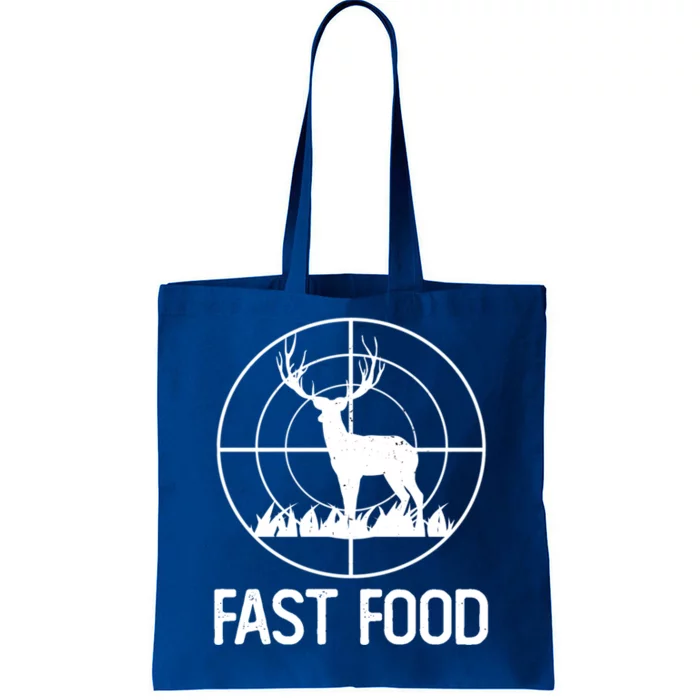 Fast Food Deer Funny Hunting Gift For Rifle Hunters Gift Tote Bag