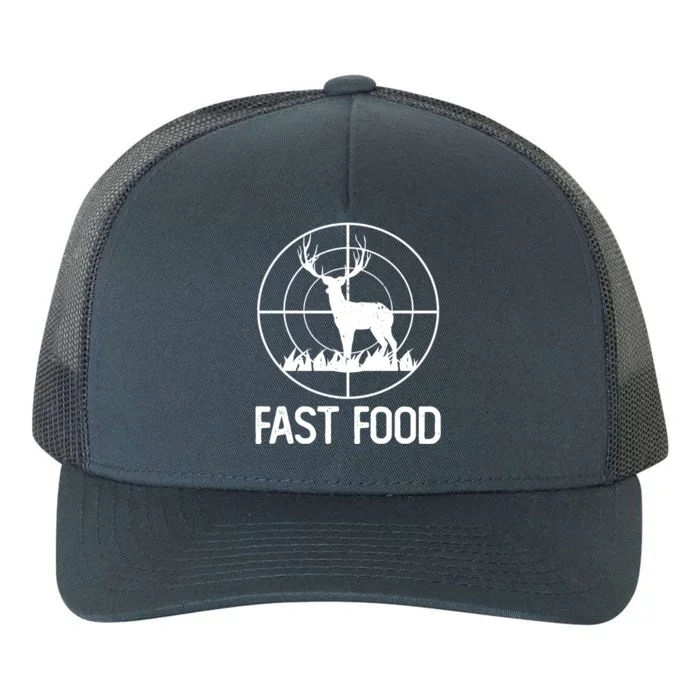 Fast Food Deer Funny Hunting Gift For Rifle Hunters Gift Yupoong Adult 5-Panel Trucker Hat