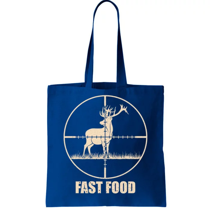 Fast Food Deer Funny Hunting For Hunters Meaningful Gift Tote Bag