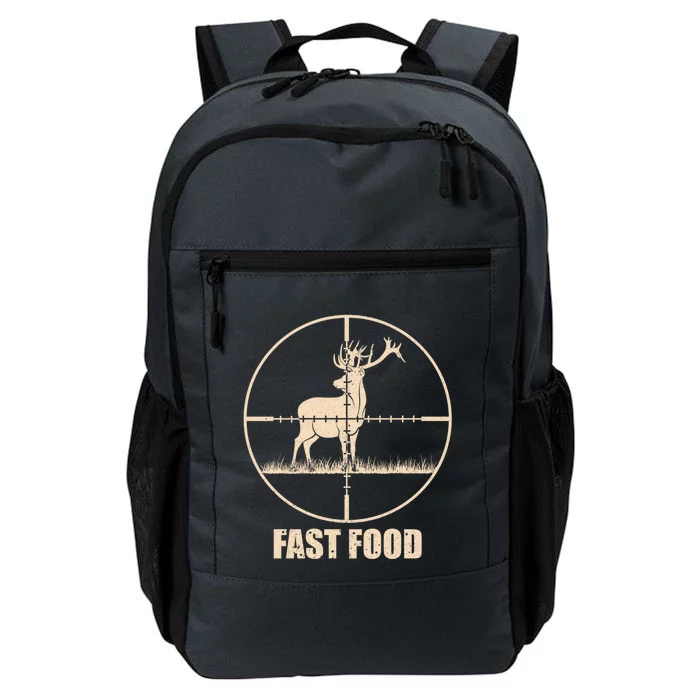 Fast Food Deer Funny Hunting For Hunters Meaningful Gift Daily Commute Backpack