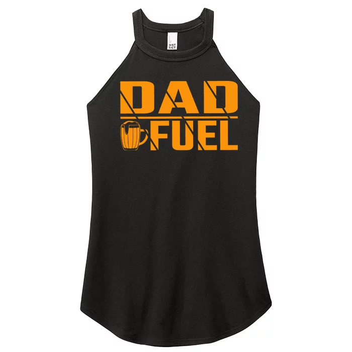 Funny Father's Day T Women’s Perfect Tri Rocker Tank