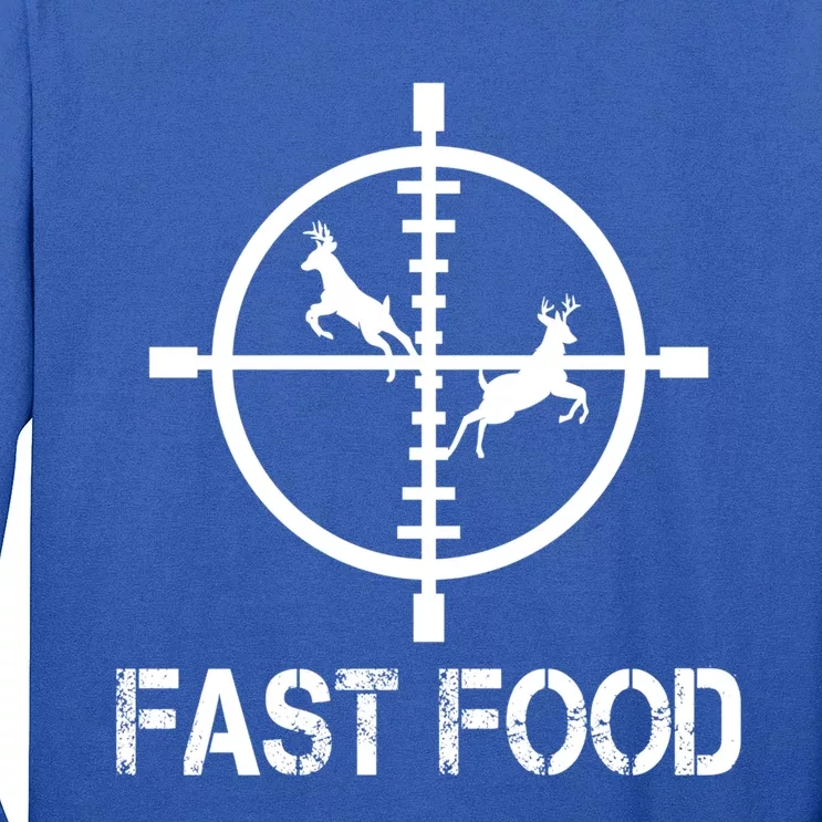 Fast Food Deer Hunting Funny Hunter Tee Cute Gift Long Sleeve Shirt