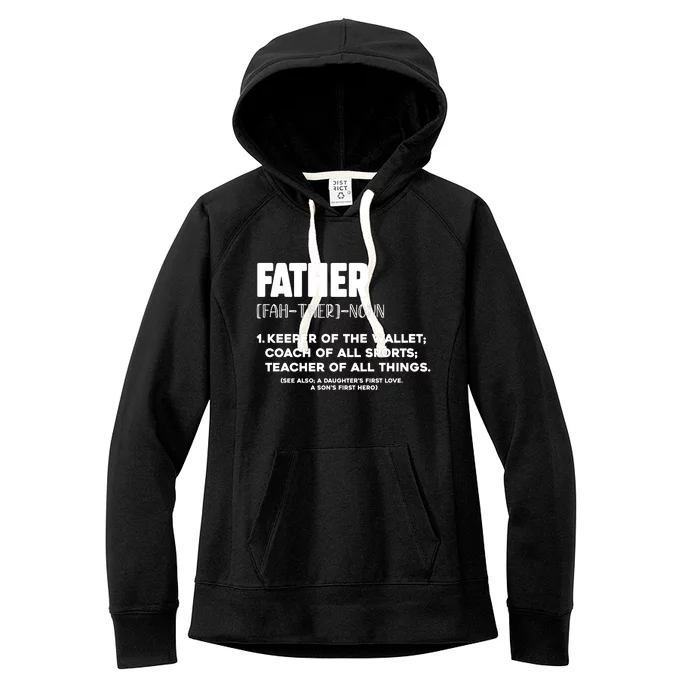 Funny Father's Day T Women's Fleece Hoodie