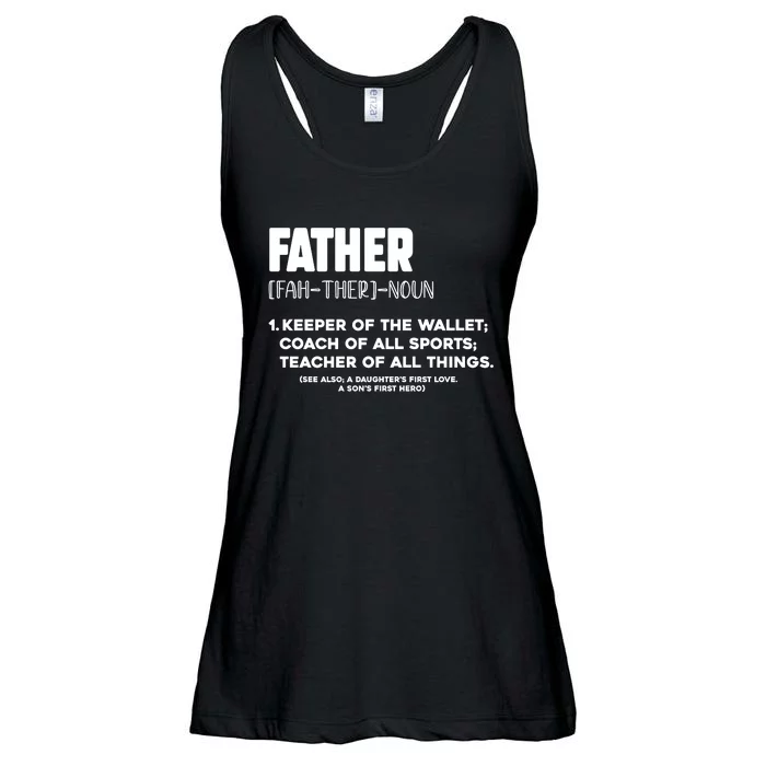 Funny Father's Day T Ladies Essential Flowy Tank