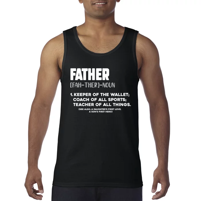 Funny Father's Day T Tank Top