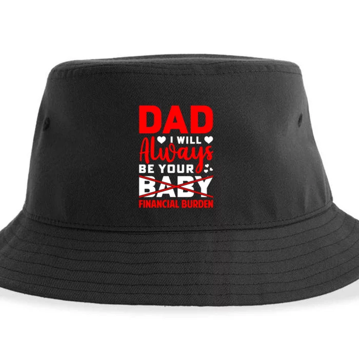 Funny Fathers Day T Sustainable Bucket Hat