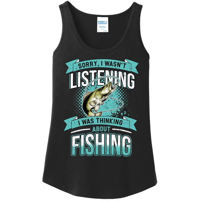 Funny Fishing Dad Quotes Saying Funny Fisherman Ladies Essential Tank