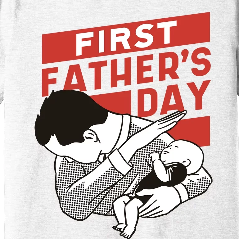 First Father's Day Dab Premium T-Shirt