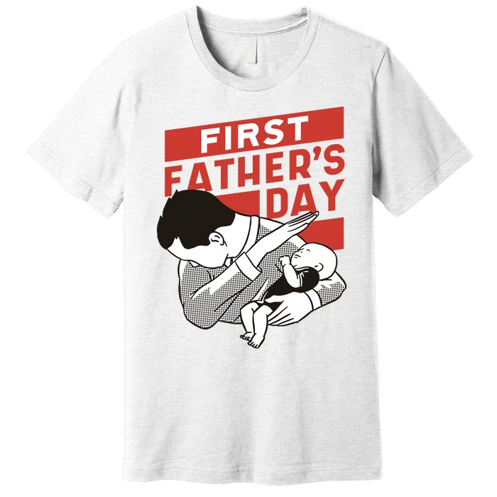 First Father's Day Dab Premium T-Shirt