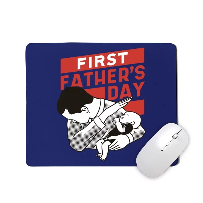 First Father's Day Dab Mousepad