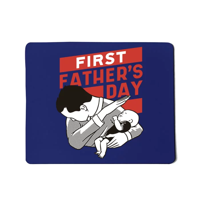 First Father's Day Dab Mousepad