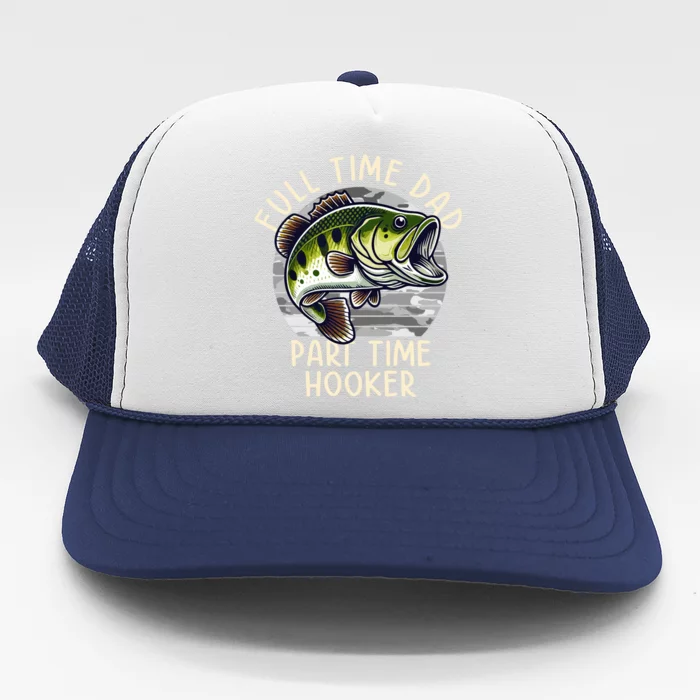 Funny Fishing Dad Gift Trucker Hat