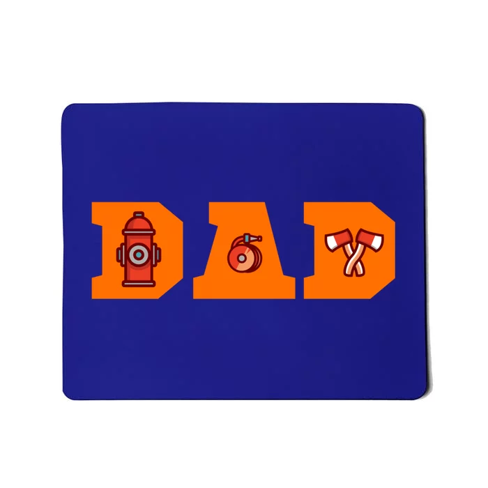 Firefighter Firefighter Dad Funny Gift Mousepad