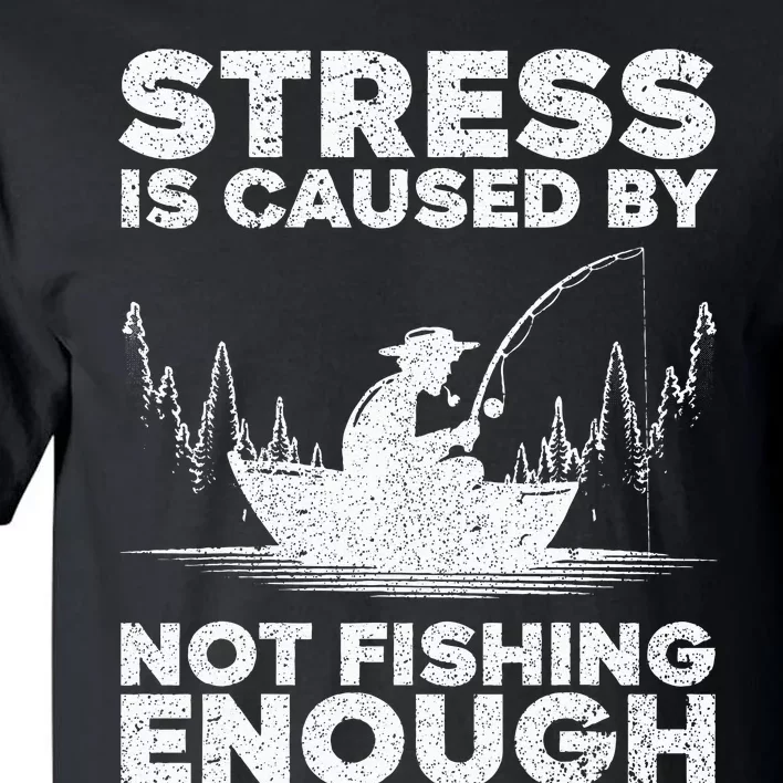 Funny Fishing Design For Wo Bass Fly Fishing Lovers Tall T-Shirt