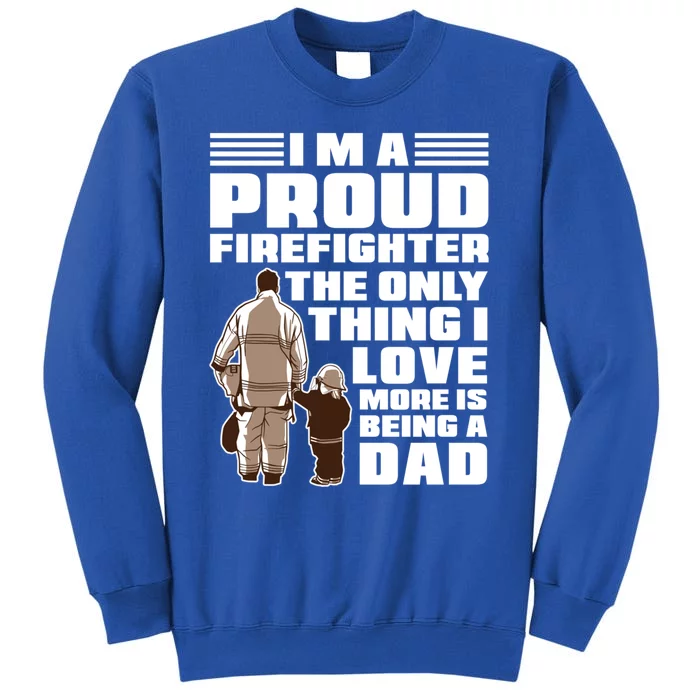 Firefighter Fire Departt Gift Thin Red Line Fire Funny Gift Sweatshirt