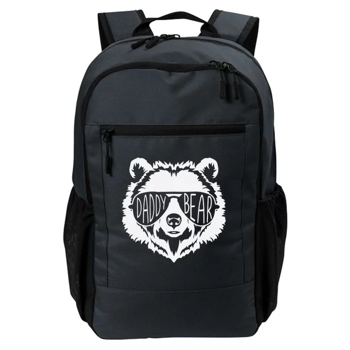 Funny Father's Day Daddy Bear Face With Sunglasses Daily Commute Backpack