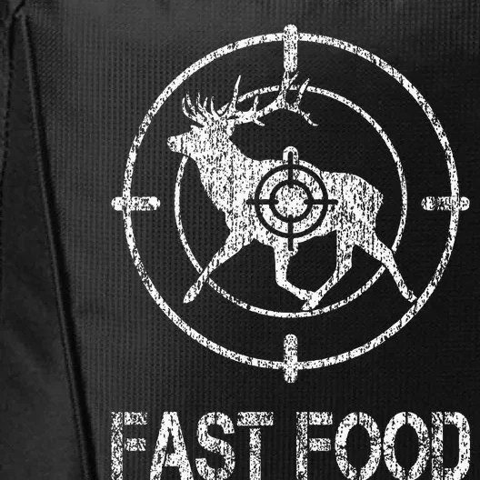 Fast Food Deer Hunting Hunter Fast American Food Camouflage City Backpack