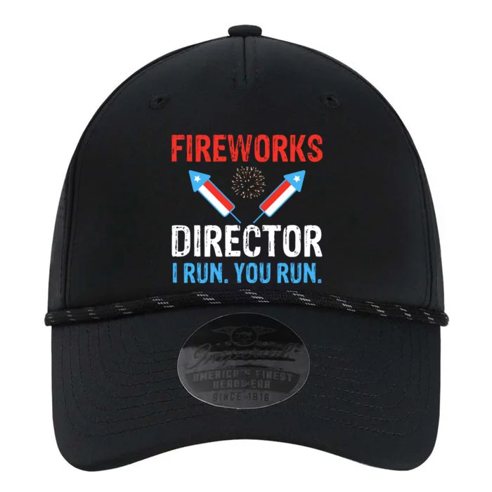 Funny Fireworks Director I Run You Run Fireworks Director Gift Performance The Dyno Cap