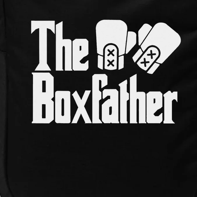 Funny Fathers Day The Box-father Boxing Boxer Dad Gift Impact Tech Backpack