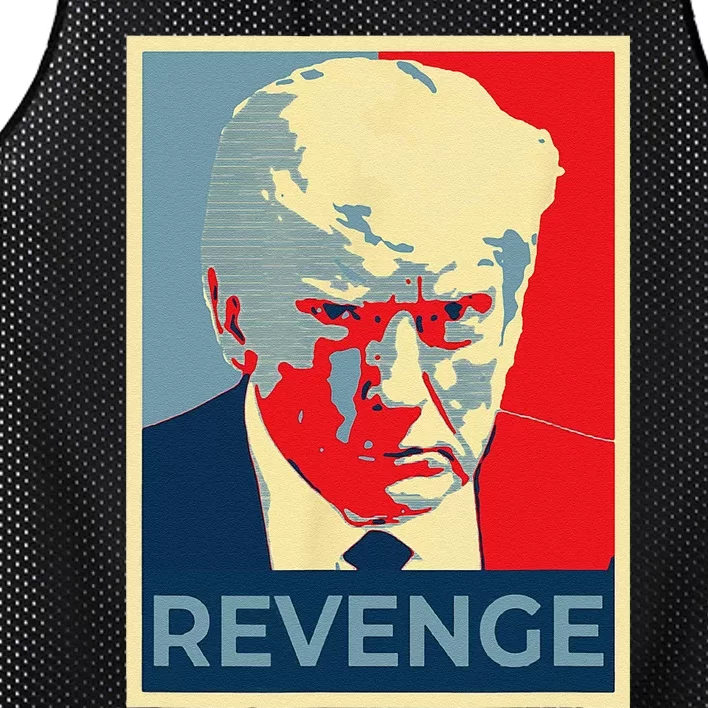 Funny Free Donald Trump Mug Shot Republican Revenge MAGA 2024 Mesh Reversible Basketball Jersey Tank