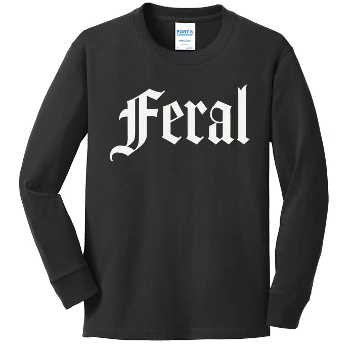 Feral Kids Long Sleeve Shirt