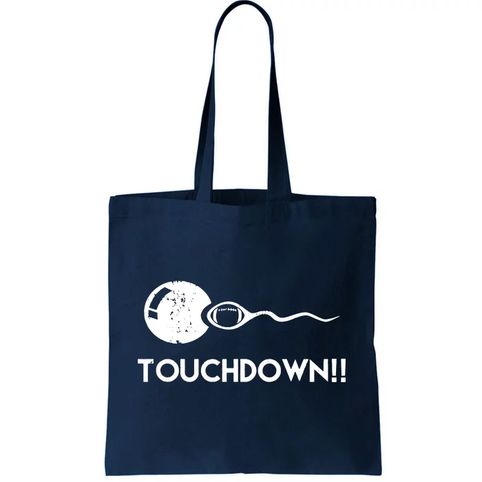 Funny Football Expectant Father Tote Bag