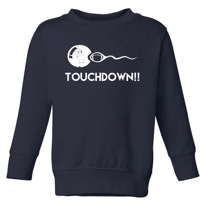 Funny Football Expectant Father Toddler Sweatshirt