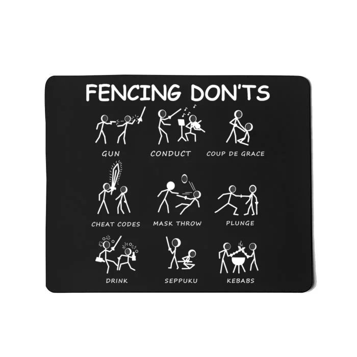 Fencing Mousepad