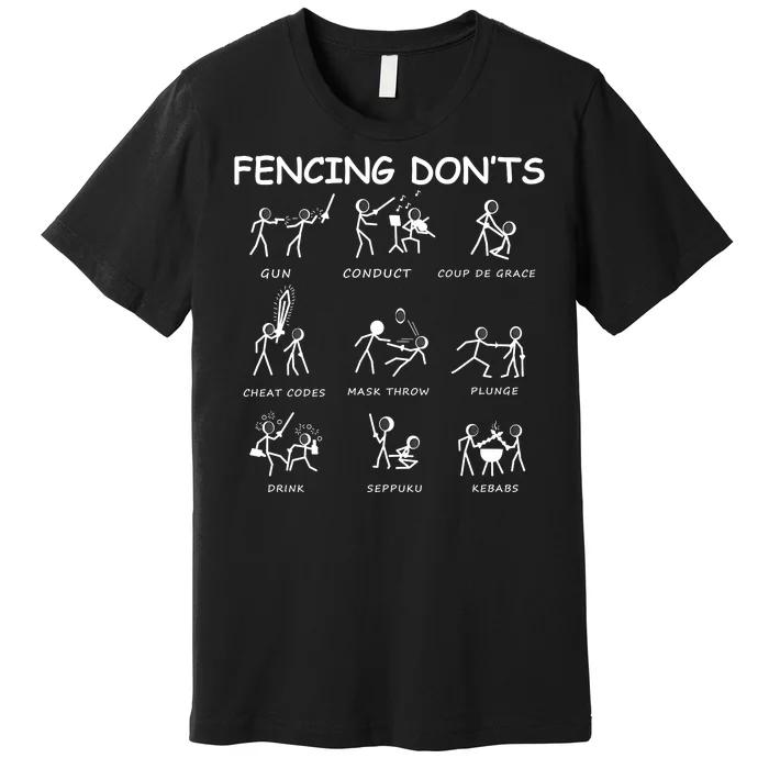 Fencing Premium T-Shirt